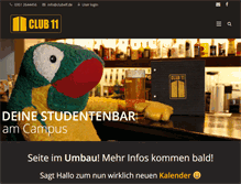 Tablet Screenshot of clubelf.de